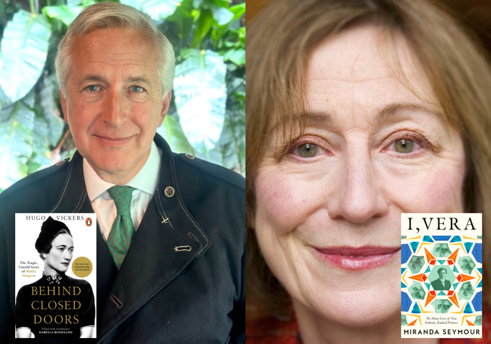 Hugo Vickers & Miranda Seymour